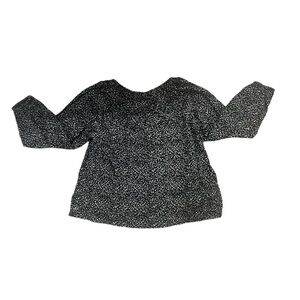 Old Navy Floraly Black Blouse!